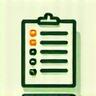 Icon representing a plan or document
